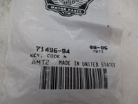 Harley Davidson Genuine NOS Key Set 71496-94 Code: N