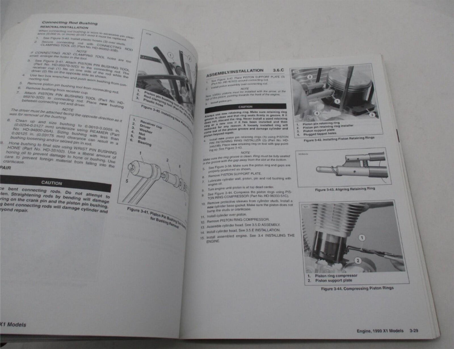 Harley Buell Official Factory 1999 Lightning X1 Service Manual 99490-99Y