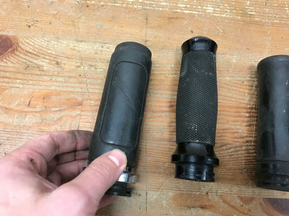 Lot of 3 OEM Harley HANDLE GUIDE TUBE GRIP Fits Multiple Models LT & RT Sides