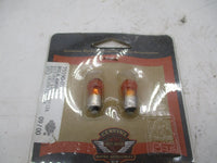 Harley Davidson Genuine NOS Bayonet Base Amber Bulb Light 75190-01