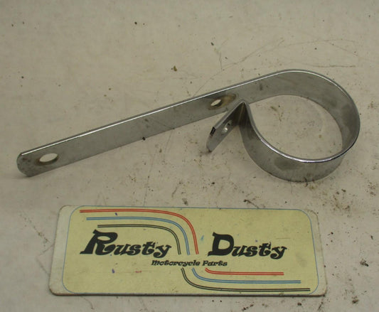 Harley Davidson Chrome Exhaust Muffler Hanger P Clamp Bracket  2.75"