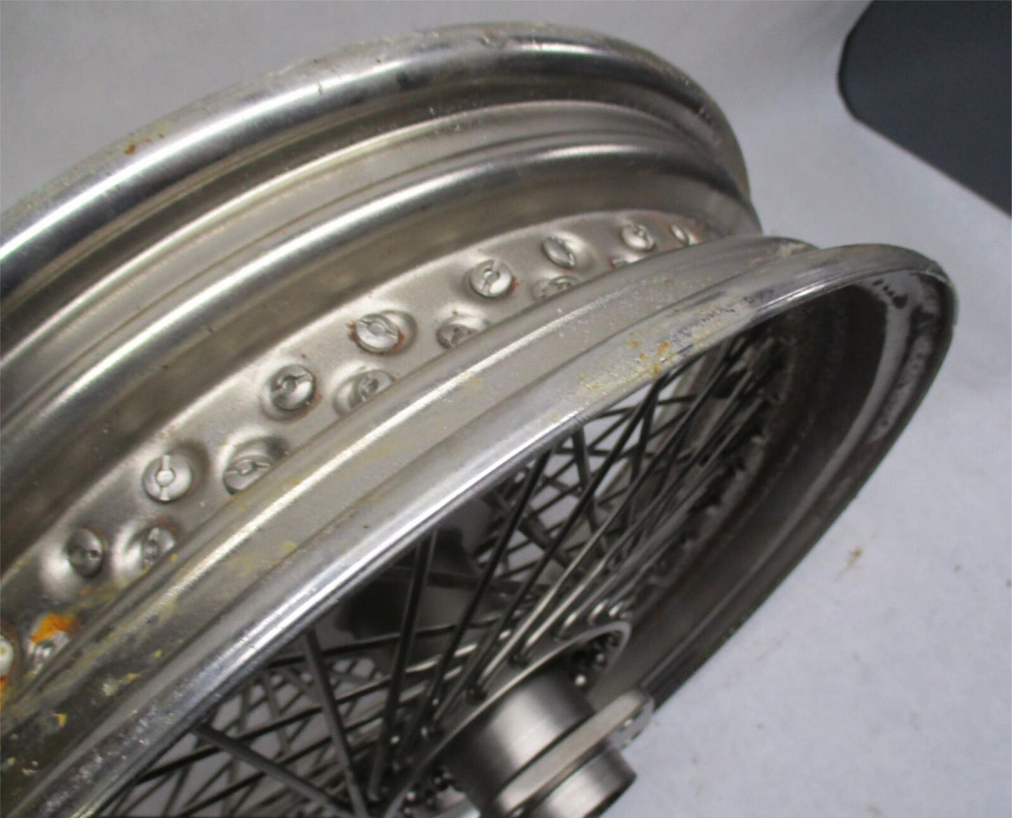 Harley Davidson 16"x 3.25" Painted Double Spoke 80 Spoke Rim Wheel