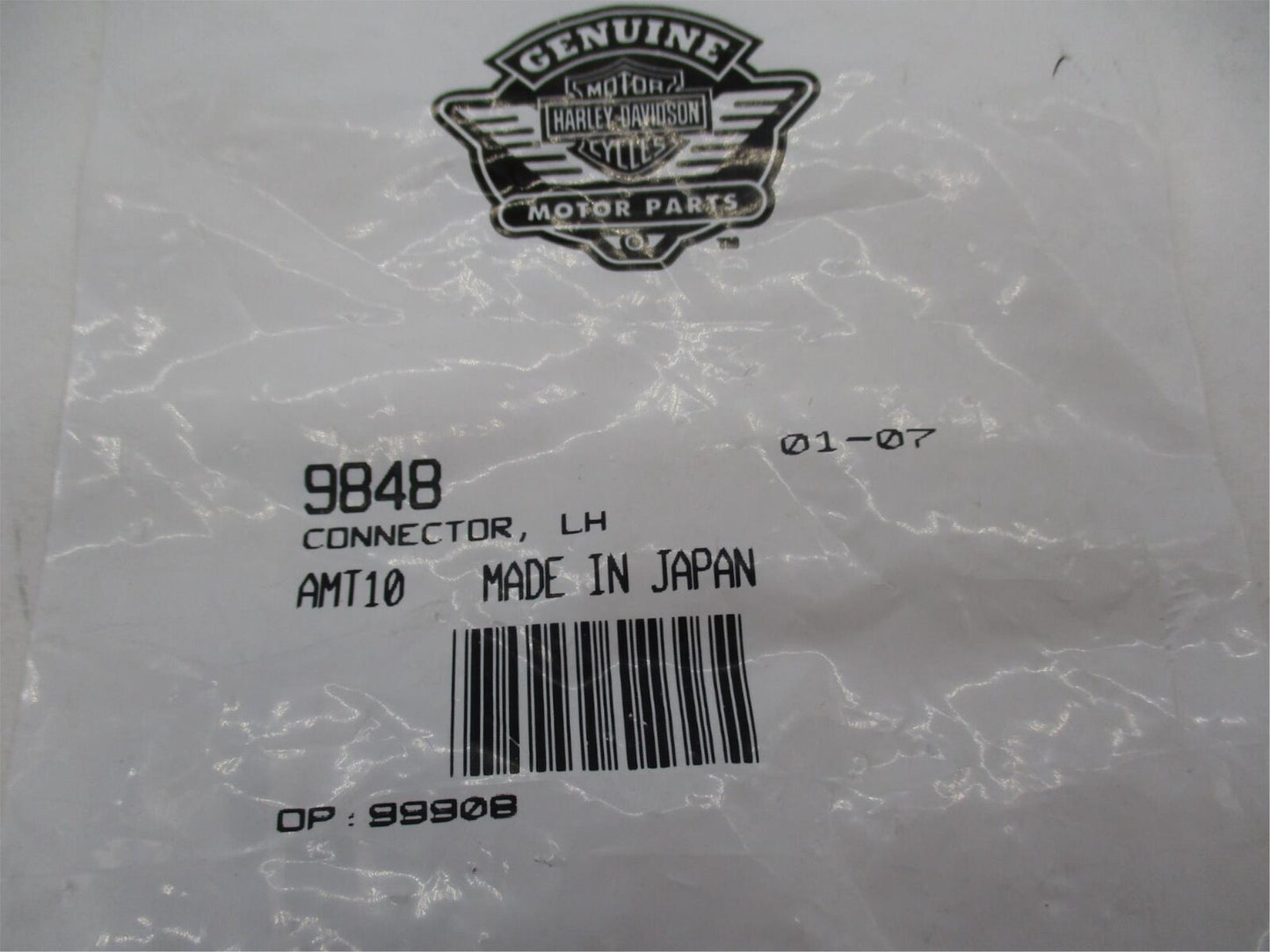 Harley Davidson Genuine NOS  Terminal Flag Connector 9848