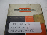 Harley Davidson Genuine AMF NOS Piston Ring Set 53-64 FL 0.010 22357-53