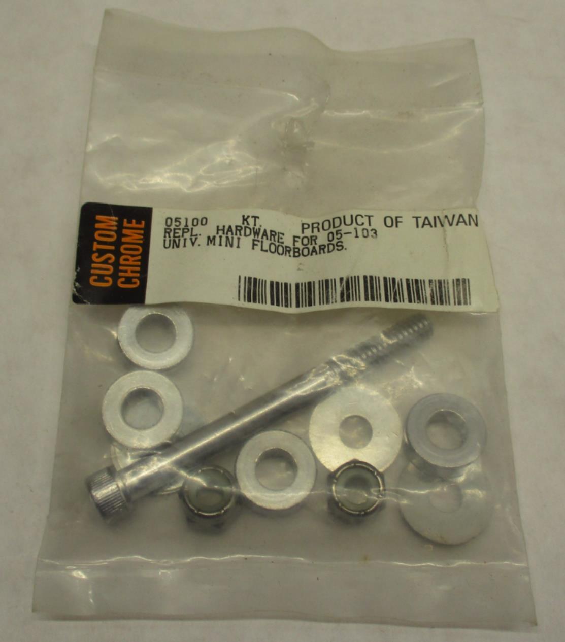 Custom Chrome 05-100 - Harley Davidson Mini Floorboard Hardware Kit