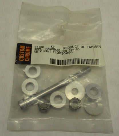 Custom Chrome 05-100 - Harley Davidson Mini Floorboard Hardware Kit