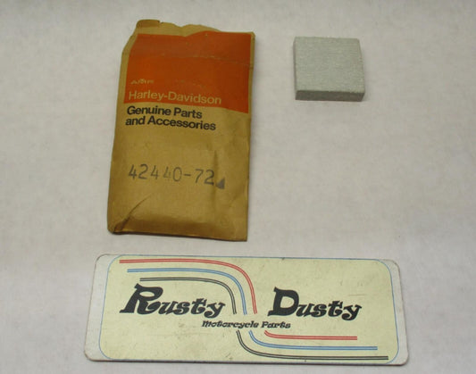 Harley Davidson NOS Genuine Rear Master Cylinder Insulating Block 42440-72