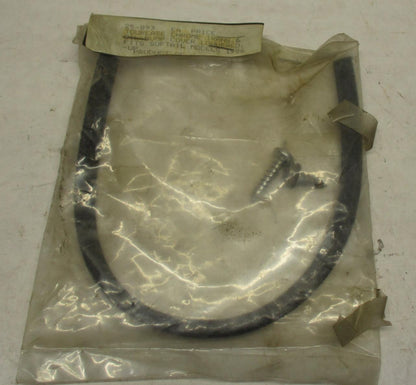 Custom Chrome Trans & Oil Pump Cover Hose Louvered 25-893