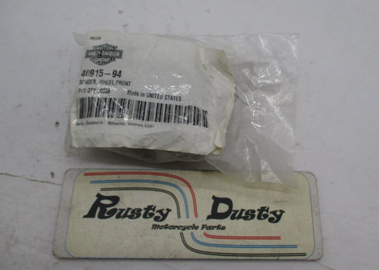 Lot of 4 Harley Davidson Genuine NOS Wheel Front Spacers 40915-94