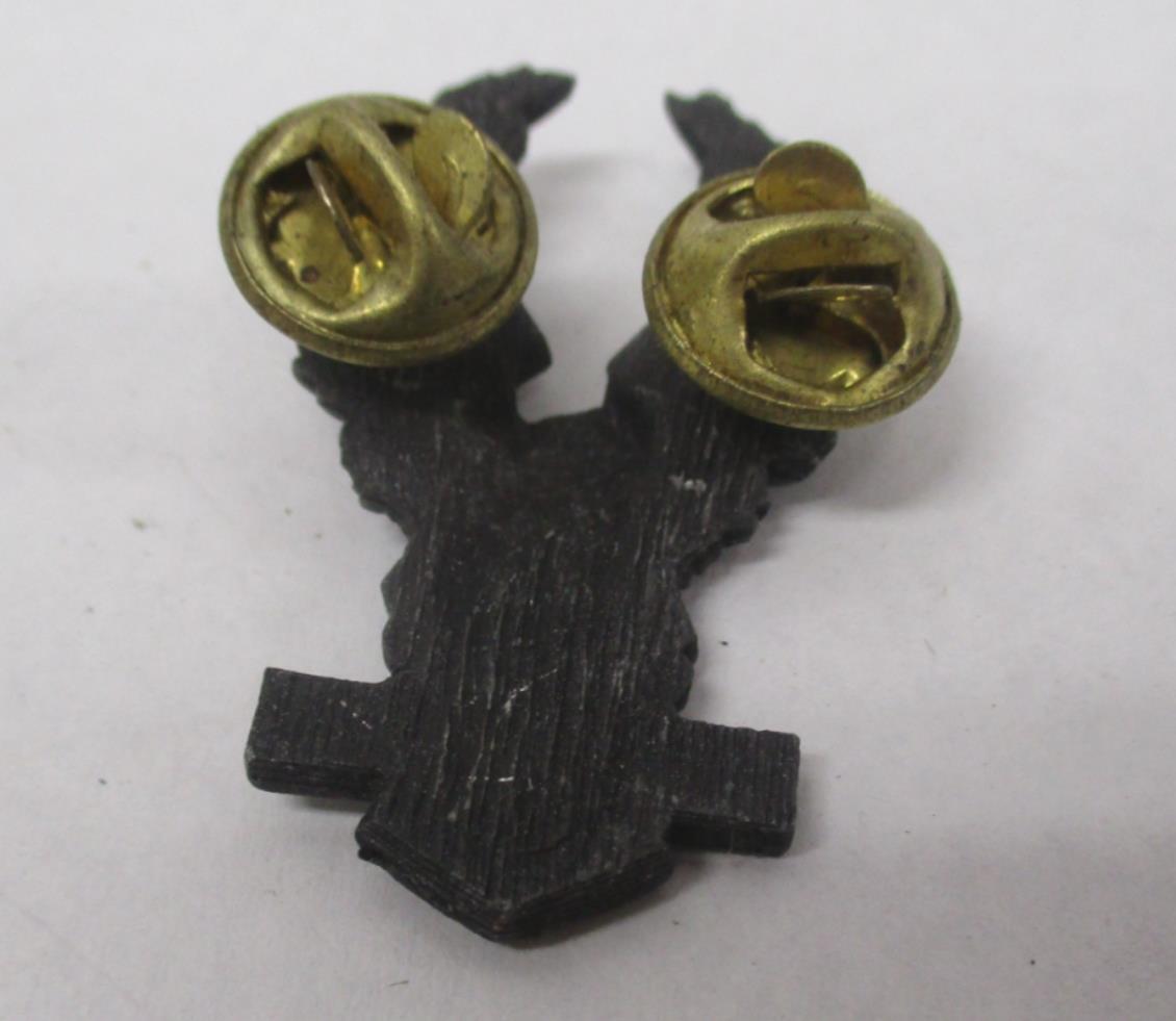 Honda Motorcycle Bike Chopper Cruiser Rider Vest Jacket Metal Eagle Silver Pin