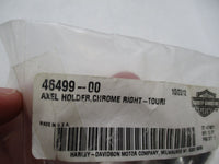 Harley Davidson Genuine NOS Chrome Right Axle Holder 46499-00