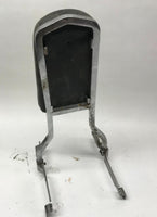 19" Tall Harley Chopper Shovelhead Ironhead Sissy Bar Backrest w/ Mount & Pad