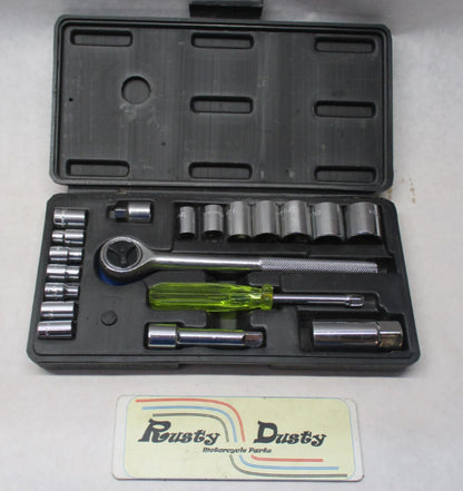 Ultra Hardware Products 21 Piece 1/4" & 3/8"Drive Socket Set 2148S