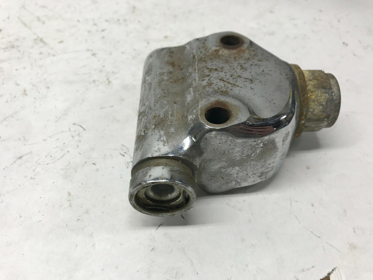 58-82 Harley-Davidson Shovelhead Rear Brake Master Cylinder Chrome Polished