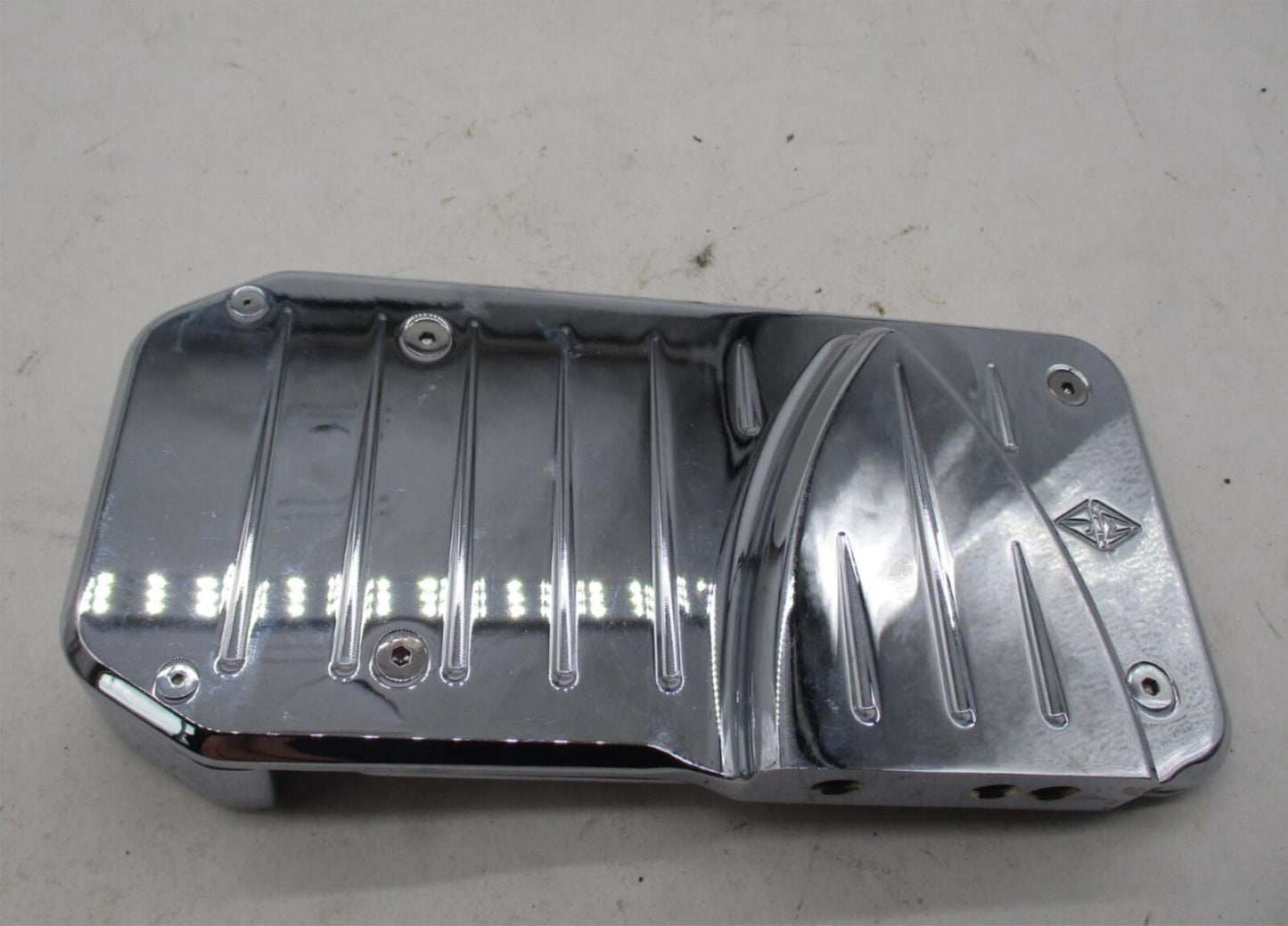 Harley Davidson Chrome Chopper JM Side Mounted License Plate Bracket 960114-2V
