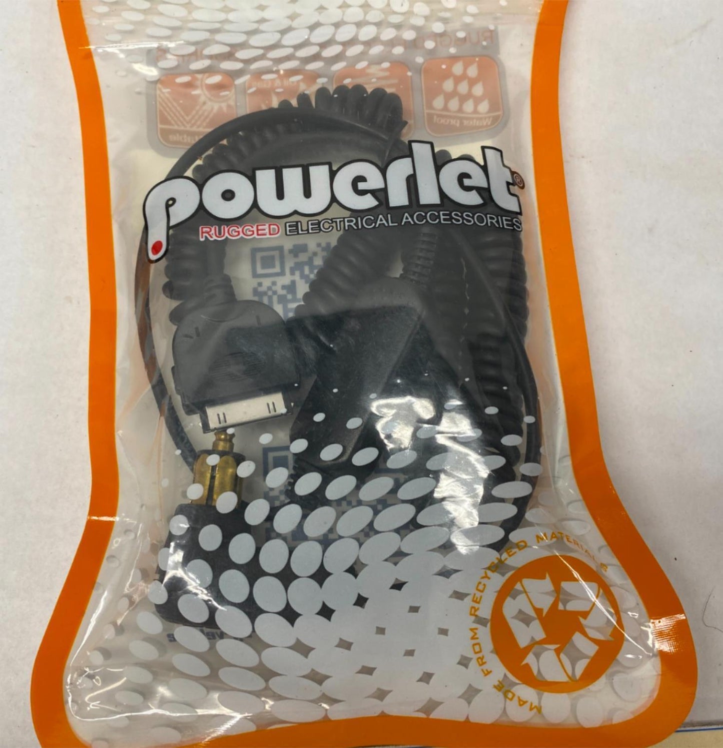 Powerlet Apple 3G, 3Gs, 4G, 4Gs, iTouch Charging Cable PPL-026