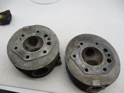 Pair of Moto Guzzi Cylinder Heads Eldorado Ambassador 13022260 13022160