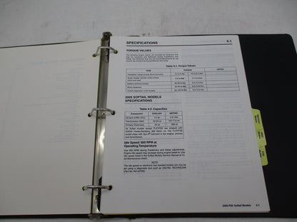 Harley Davidson Factory 2005 Pre Delivery & Set Up Manual Instructions 99947-05