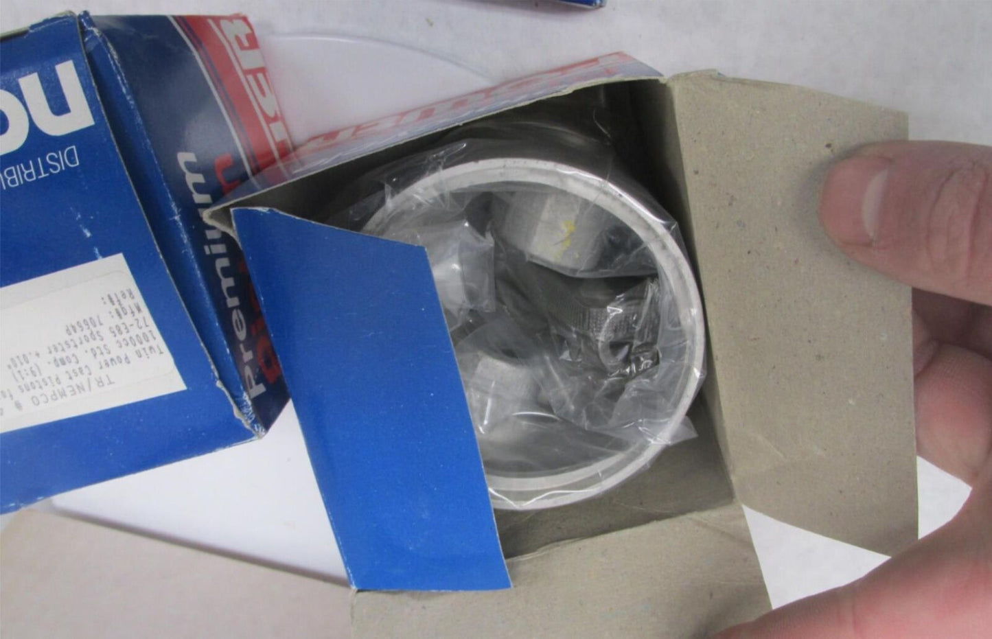 Pair of Pistons & Rings Harley Davidson 1972-85 Sportster +.010" 22253-72TA