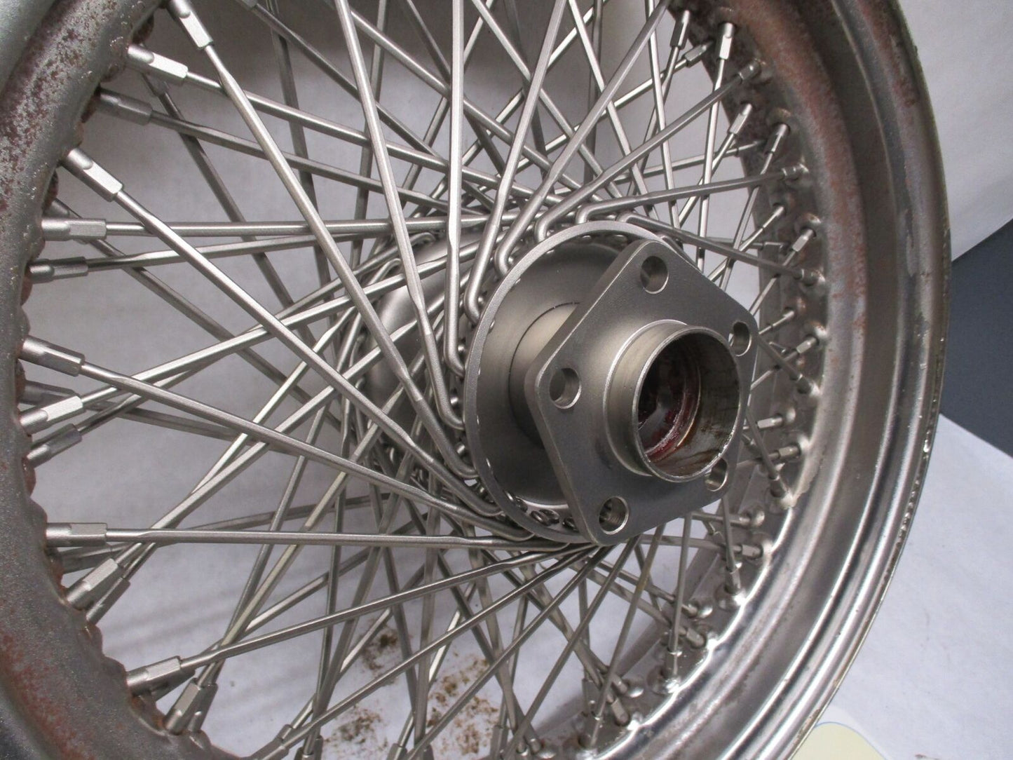 Harley Davidson 16"x 3.25" Painted Double Spoke 80 Spoke Rim Wheel