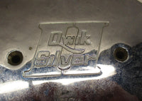 Harley Edelbrock Qwik Silver II Max-Flo Carburetor Air Cleaner cover Chrome