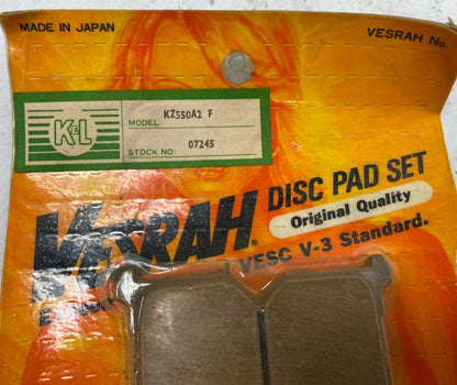 Vesrah Motorcycle Brake Pads KZ550A2-F 07245