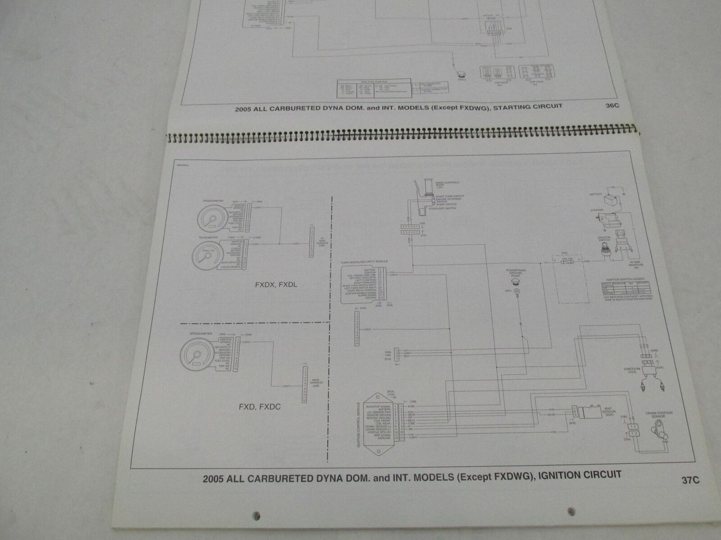 Harley Davidson 2005 Factory Wiring Diagrams 99949-05