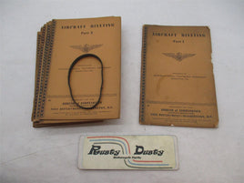 Lot of Vintage Bureau of Aeronautics Manuals Aircraft Riveting & More