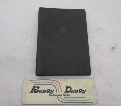 Vintage FIM 1965 Motorcycle Competition Technical Rules for Moto-Cross Book