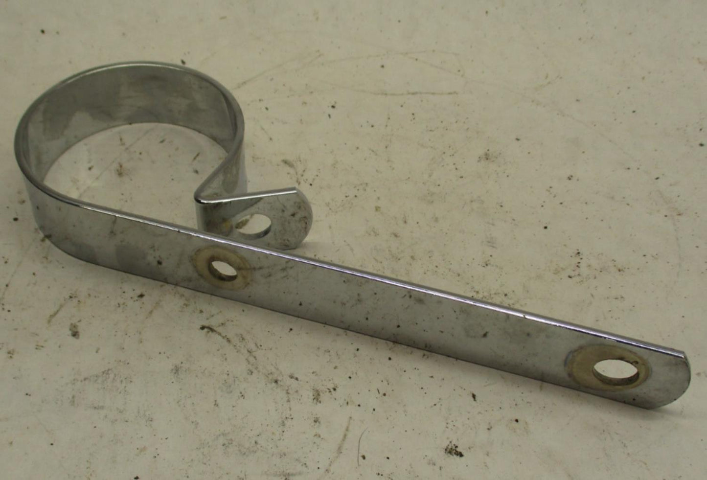 Harley Davidson Chrome Exhaust Muffler Hanger P Clamp Bracket  2.75"