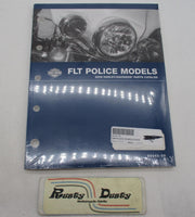 Harley Davidson Official Factory 2008 FLT Police Parts Catalog 99545-08