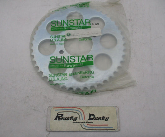 SunStar NOS Kawasaki Rear 45T Tooth Sprocket 2500-265 K-145R