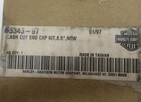 Harley-Davidson Genuine NOS 8.5" Slash Cut End Cap 65343-97