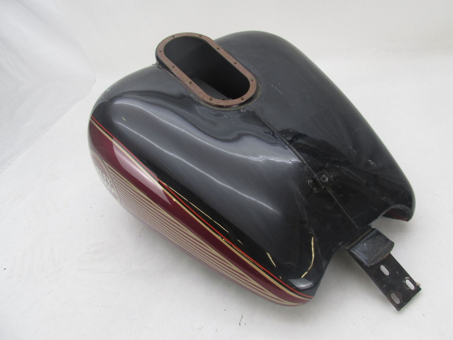 Harley 30th Anniversary 1995 FLHTCU Black Burgundy Electra Glide Gas Fuel Tank