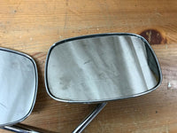 Harley Davidson Mirrors oem stock Chrome set pair Used Pre-Owned