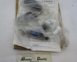 Set of 4 Harley Genuine NOS Dyna Convertible Windshield Clamp Kit 91849-85B