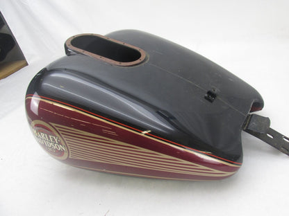 Harley 30th Anniversary 1995 FLHTCU Black Burgundy Electra Glide Gas Fuel Tank