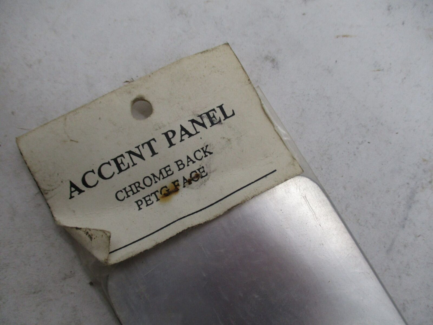 Add On INC Gold Wing GL1800 Air Wing Accent Panel Back Chrome LGE Single Wing