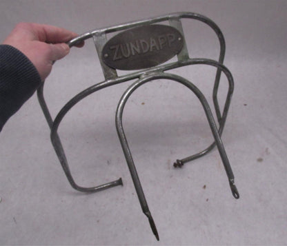 Vintage Zundapp Motorcycle Rear Seat Passenger Grab Rail Handle