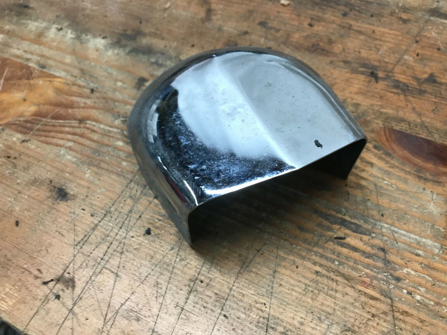 USED OEM Chrome Horn Cover For Harley Touring Street Glide Road King Ultra