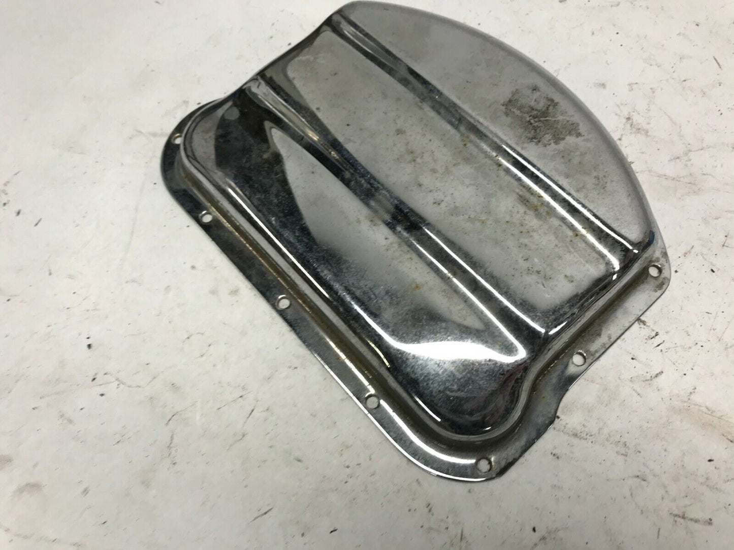 Harley Panhead Cylinder Head Rocker Head Cover PAN Chrome Nice