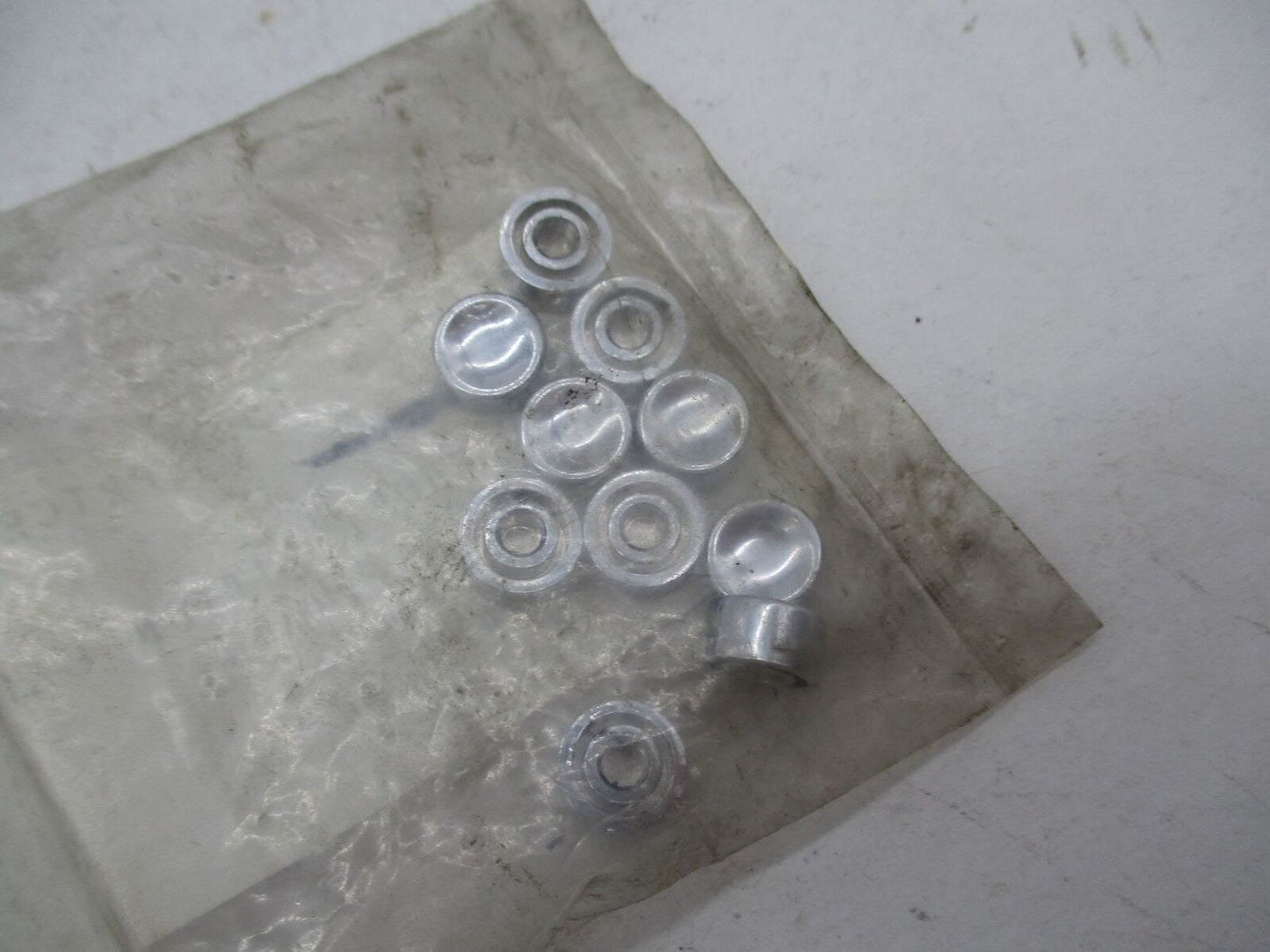 Pack of 10 Harley Chrome Turn Signal Horn Starter Short Button Caps DS-272154