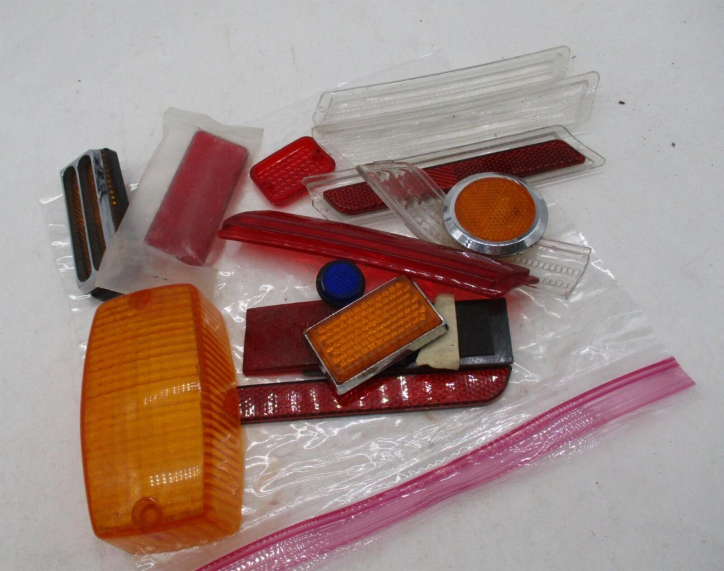Mixed Lot of Random (Mostly Honda) Tail Light, Reflectors & Marker Lenses