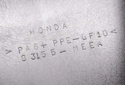 Honda CBR 600 Gas Tank Cover Shroud Plastic 83155-MEEA Black