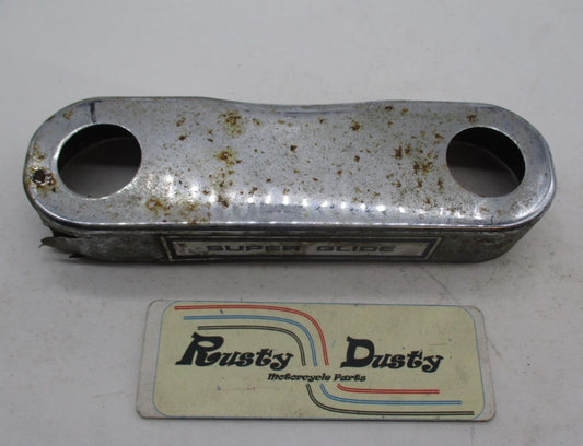 Harley-Davidson Super Glide Triple Tree Fork Upper Chrome Cover