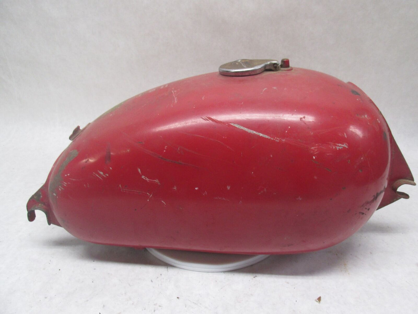 Vintage Original Paint Moto Guzzi Red RARE Gas Fuel Tank Unknown Model
