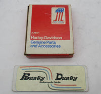 Harley Davidson Genuine NOS Piston Ring Set 55-80 FLH, 65-80 FL, 71-80 F22330-55