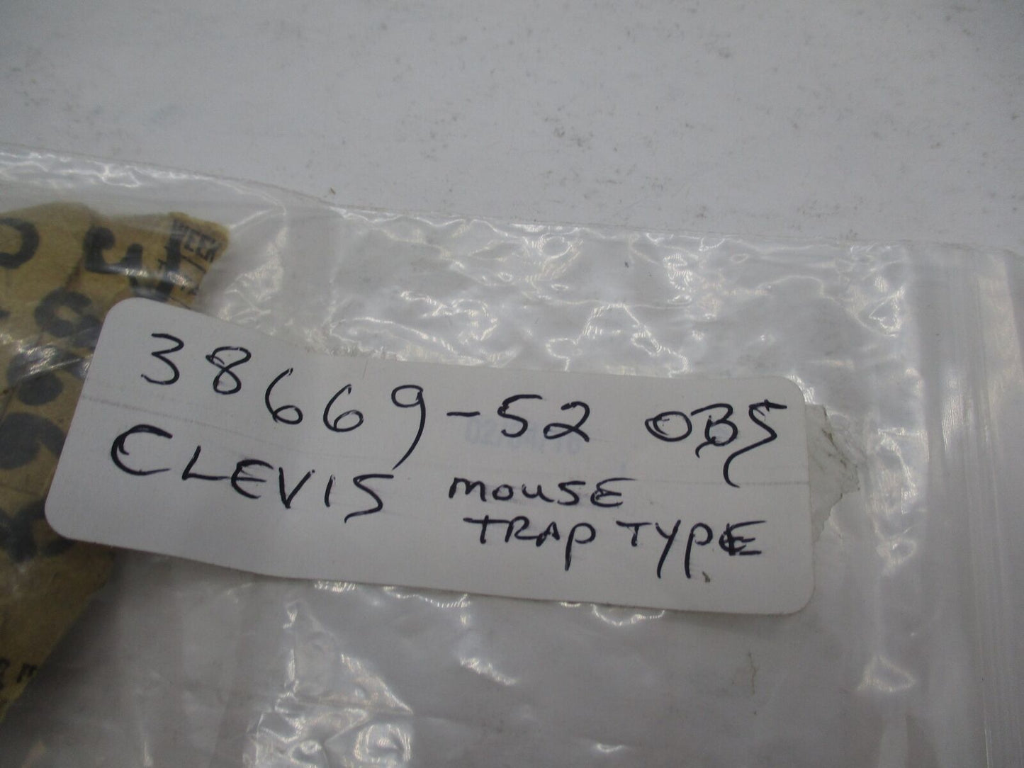 Harley Davidson Genuine NOS Hand Clutch Control Cable Clevis 38669-52
