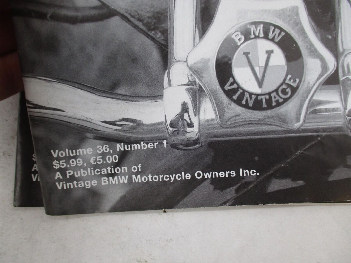 Lot of 3 The Vintage BMW Bulletin Motorcycle Magazine Volume 36