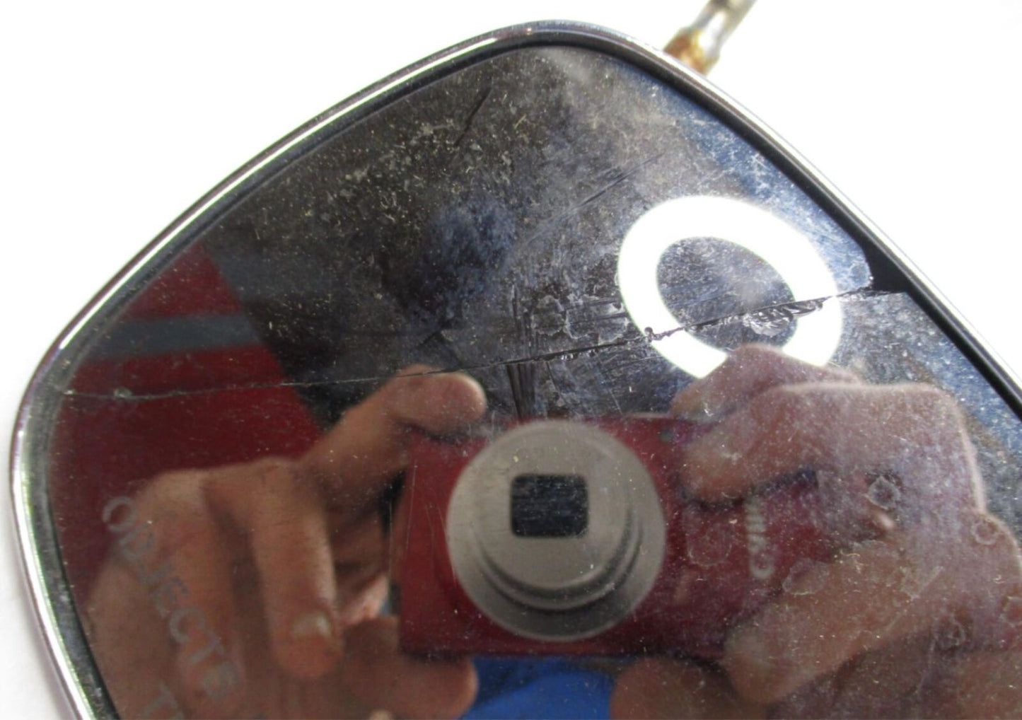 OEM Genuine Harley-Davidson Short Stem Chrome Mirrors Left Right Pair